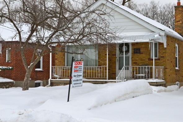 Birch Cliff house