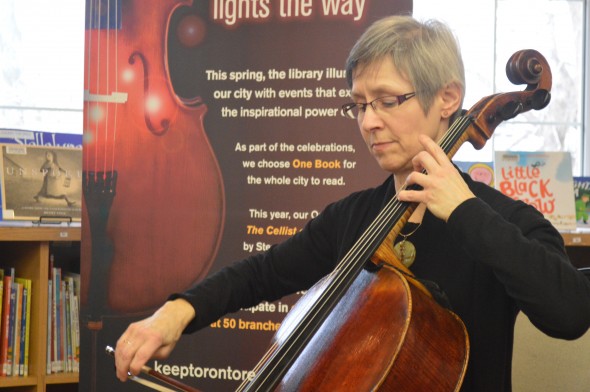 TSO cellist Marie Gélinas