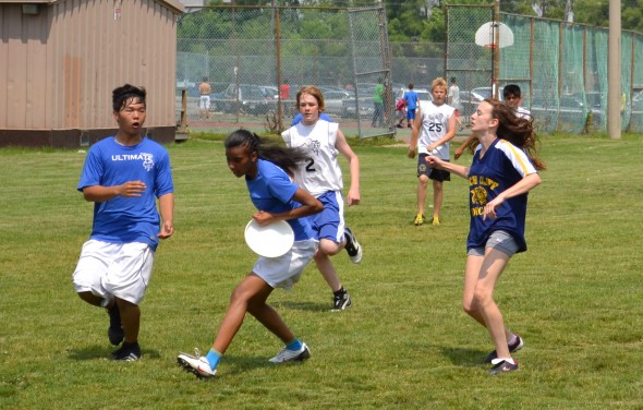 Warren M. and Lexi L. keep the pressure on during the city semi finals